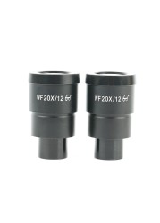 2pcs WF10X WF15X WF20X WF25X WF30X Wide Field Eyepiece for Trinocular Microscope Stereo Microscope 30mm Interface Installation