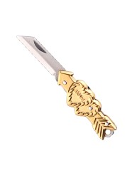 Multi-tasking men's pocket knife folding knife small size folding cutting knife