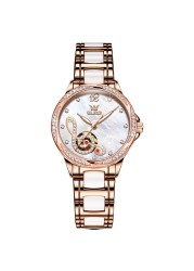 OLEVS Women's Watch Automatic Mechanical Water Resistant Wrist Watch