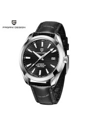 Pagani Design 2022 Hippocampus Men's Business Mechanical Wristwatch Seiko NH35A Sapphire Watches 100M Waterproof Full Steel Watch