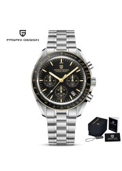 PAGANI Design Men's Watches 2021 Best Brand Quartz Chronograph Automatic Watch for Men Sport Stainless Steel Luminous Water Resistant