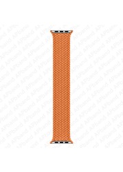 Strap for Apple Watch Band 45mm 41mm 44mm 40mm 42mm 38mm 1:1 Formal Nylon Braided Solo Loop Bracelet iWatch Series 3 4 5 SE 6 7