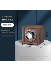 BOLAI luxury brand watch winder wood high-end 2 4 slot automatic watches box with Mabuchi motor watch cabinet watch storage box