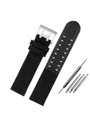 For hamilton khaki field watch h760250/h77616533/h70605963 H68201993 watch strap genuine leather nylon men watch band 20mm 22mm