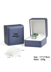 Watch Case Box New PU Leather High Quality Watch Accessories Packaging Case Storage Display Gift Box Watch Storage Case Free Logo