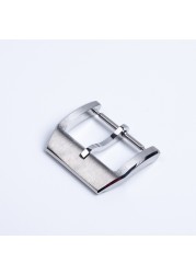 316L Stainless Steel 18mm Deploying Watch Buckle For IWC Large Pilot Spitfire Leather Watchband Folding Pin Clasp Tools