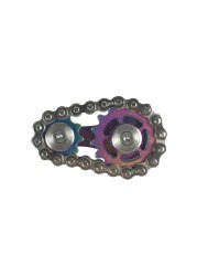 Flywheel sprockets finger sprocket sprockets EDC chains metal toy gear chain slewing landing ship road sprocket rotor