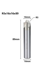 XCAN الزاوية التقريب نهاية مطحنة R1.0-R12 HSS Radius طحن كتر CNC راوتر بت