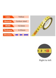 Woodworking T Track Tape Measure 12.5/16/19mm Width Metric Self-Adhesive Gauge Ruler for Miter Track Router Table Saw Measuring