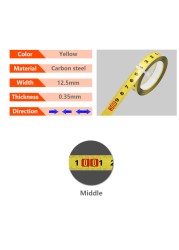 Woodworking T Track Tape Measure 12.5/16/19mm Width Metric Self-Adhesive Gauge Ruler for Miter Track Router Table Saw Measuring