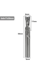 XCAN Left Hand Down Cutter 3.175/4/5/6mm Shank Spiral End Mill 2 Flute Carbide Milling Cutter for CNC Aluminum Cutting Milling B