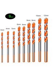 3-12mm high quality professional multifunctional drill bit sets for ceramic tile, concrete, wall, metal and wood drilling