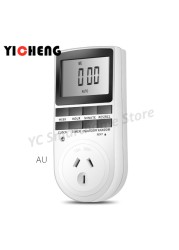 Big Screen Timer EU US UK Kitchen Socket Timing Switch Electronic Timer AU BR FR