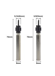 XCAN - Stainless Steel Double Sided Metal Drill Bits, 3/8", 5/16"