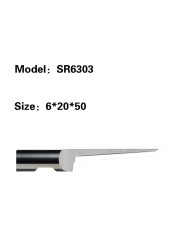 6mm Round Single Edge Tungsten Carbide Blades, ZUND, COMELZ, ATOM Cutter SR6303 SR6307 SR6310 SR6315 SR6316 SR6375