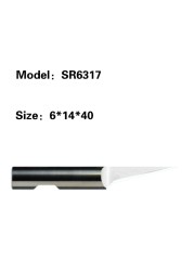 6mm Round Single Edge Tungsten Carbide Blades, ZUND, COMELZ, ATOM Cutter SR6303 SR6307 SR6310 SR6315 SR6316 SR6375