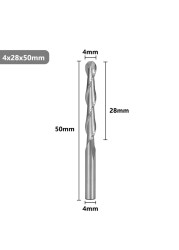 XCAN 2 مقطع تفريز طرفي نهاية مطحنة 4/6 مللي متر عرقوب نك راوتر بت كربيد نهاية مطحنة دوامة قاطعة المطحنة