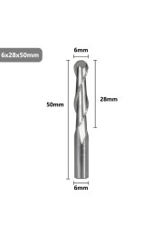 XCAN 2 مقطع تفريز طرفي نهاية مطحنة 4/6 مللي متر عرقوب نك راوتر بت كربيد نهاية مطحنة دوامة قاطعة المطحنة