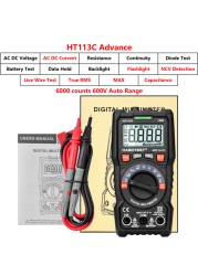 HABOTEST Automotive Digital Multimeter Hz Ohm NCV System AC Voltmeter DC Multimeter Multimeter