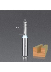 12.7 مللي متر shank-1pcs ، cnc الصلبة كربيد النجارة النقش راوتر بت ، 3 المزامير مستقيم الخشب الطحن القاطع ، TCT قطع نهاية مطحنة