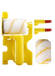 Cleaning Cutting Professional Paint Roller 2-Pack Replacement Paint Application Edger Brush Tool Multifunctional For Home Wall Ceiling