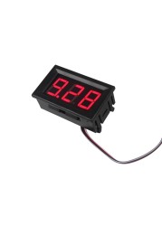 High Quality DC 100V 10A Voltmeter Ammeter Blue + Red LED Amp Dual Digital Volt Meter Scale