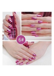 18ml BellyLady Fashion Mirror Effect Nail Polish Magic Lacquer Chrome Nail Art Lacquer Design Tools for Girls/Woman/Lady