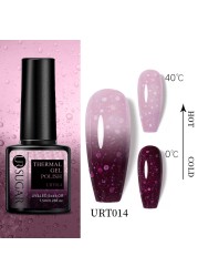 UR SUGAR Thermal Nail Polish Shiny Sequins Effect Color Change Gel Varnish All For Manicure Nails Art UV Semi Permanent Gelak