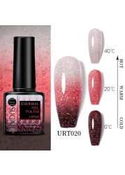 UR SUGAR Thermal Nail Polish Shiny Sequins Effect Color Change Gel Varnish All For Manicure Nails Art UV Semi Permanent Gelak