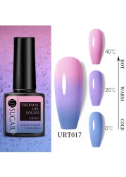 UR SUGAR Thermal Nail Polish Shiny Sequins Effect Color Change Gel Varnish All For Manicure Nails Art UV Semi Permanent Gelak