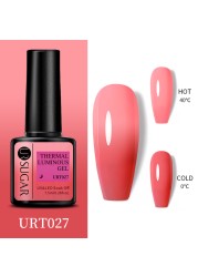 UR SUGAR Thermal Nail Polish Shiny Sequins Effect Color Change Gel Varnish All For Manicure Nails Art UV Semi Permanent Gelak