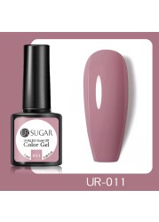 UR SUGAR 7.5ml Glitter UV Gel Polish Bling Sequins Rose Gold Silver Soak Off Manicure Nail UV Gel Polish Lacquer Base