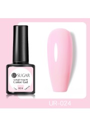 UR SUGAR 7.5ml Glitter UV Gel Polish Bling Sequins Rose Gold Silver Soak Off Manicure Nail UV Gel Polish Lacquer Base