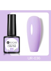 UR SUGAR 7.5ml Glitter UV Gel Polish Bling Sequins Rose Gold Silver Soak Off Manicure Nail UV Gel Polish Lacquer Base