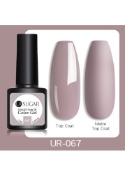 UR SUGAR 7.5ml Glitter UV Gel Polish Bling Sequins Rose Gold Silver Soak Off Manicure Nail UV Gel Polish Lacquer Base