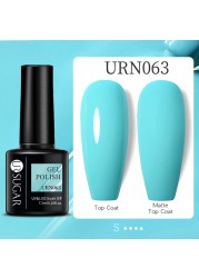 ur sugar 7.5ml luminous gel nail polish glow in the dark color semi permanent soak off uv varnish gel fluorescent nails art