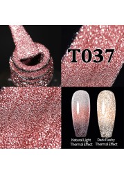 UR Sugar Fluorescent Reflective Gel Holographic Gel Nail Polish Shine Neon Glitter Semi Permanent Soak Off UV LED Nail Gel