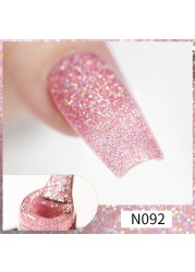 UR Sugar Fluorescent Reflective Gel Holographic Gel Nail Polish Shine Neon Glitter Semi Permanent Soak Off UV LED Nail Gel