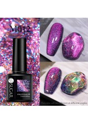 UR SUGAR Reflective Cat Magnetic Laser Gel Nail Polish Rainbow Gel Shine Semi Permanent Soak Off UV LED Varnish Nail Art