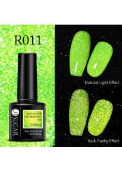 UR SUGAR Reflective Cat Magnetic Laser Gel Nail Polish Rainbow Gel Shine Semi Permanent Soak Off UV LED Varnish Nail Art