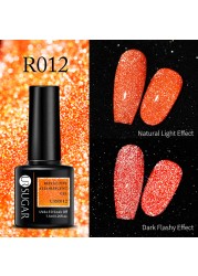 UR SUGAR Reflective Cat Magnetic Laser Gel Nail Polish Rainbow Gel Shine Semi Permanent Soak Off UV LED Varnish Nail Art