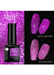 UR SUGAR Reflective Cat Magnetic Laser Gel Nail Polish Rainbow Gel Shine Semi Permanent Soak Off UV LED Varnish Nail Art