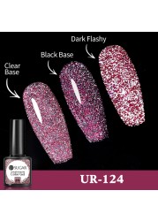 UR SUGAR Reflective Cat Magnetic Laser Gel Nail Polish Rainbow Gel Shine Semi Permanent Soak Off UV LED Varnish Nail Art