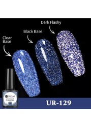 UR SUGAR Reflective Cat Magnetic Laser Gel Nail Polish Rainbow Gel Shine Semi Permanent Soak Off UV LED Varnish Nail Art