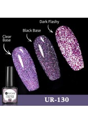 UR SUGAR Reflective Cat Magnetic Laser Gel Nail Polish Rainbow Gel Shine Semi Permanent Soak Off UV LED Varnish Nail Art