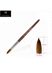 Acrylic Nail Brush Kolinsky Sable UV Nail Gel Crystal Nail Brush Painting Drawing Carving Dotting Pen DIY Nail Design Brushes