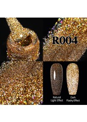 UR SUGAR 7.5ml Cat Reflective Magnetic Nail Gel Polish Rainbow Gel Shine Laser Gel Soak Off UV Varnish LED Nail Art Design