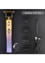 2022 New Clipper USB Electric Hair Clippers Rechargeable Shaver Beard Trimmer Professional Men Beard Hair Cutting Machine