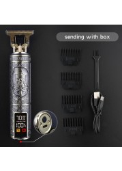 2022 New Clipper USB Electric Hair Clippers Rechargeable Shaver Beard Trimmer Professional Men Beard Hair Cutting Machine