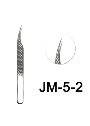 Stainless steel eyelashes tweezers makeup professional eyelashes tweezers tweezers eyebrow tweezers excellent closure